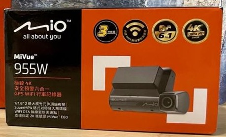 Mio MiVue 955W+E60行車記錄器